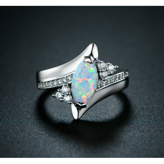 fire opal engagement rings fire opal engagement rings