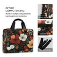 thumbnail image 4 of FORMRS 16" Laptop Sleeve Bag Carrying Case with Handle Travel Shoulder Briefcase, Red Flowers Pattern, 4 of 8