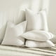 thumbnail image 4 of Fundas de almohada decorativas MIULEE, 46 x 46 cm, 4 unidades, color blanco, 4 of 6