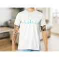 thumbnail image 3 of Pickleball Player Heartbeat T-Shirt, Funny Pickleball Shirt, Pickleball Gift, 3 of 8