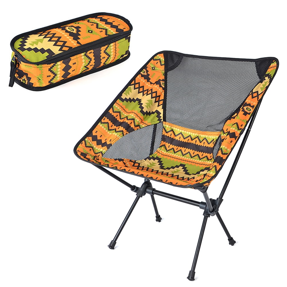 Outdoor Ultralight Portable Folding Chair with Carry Bag for Camping