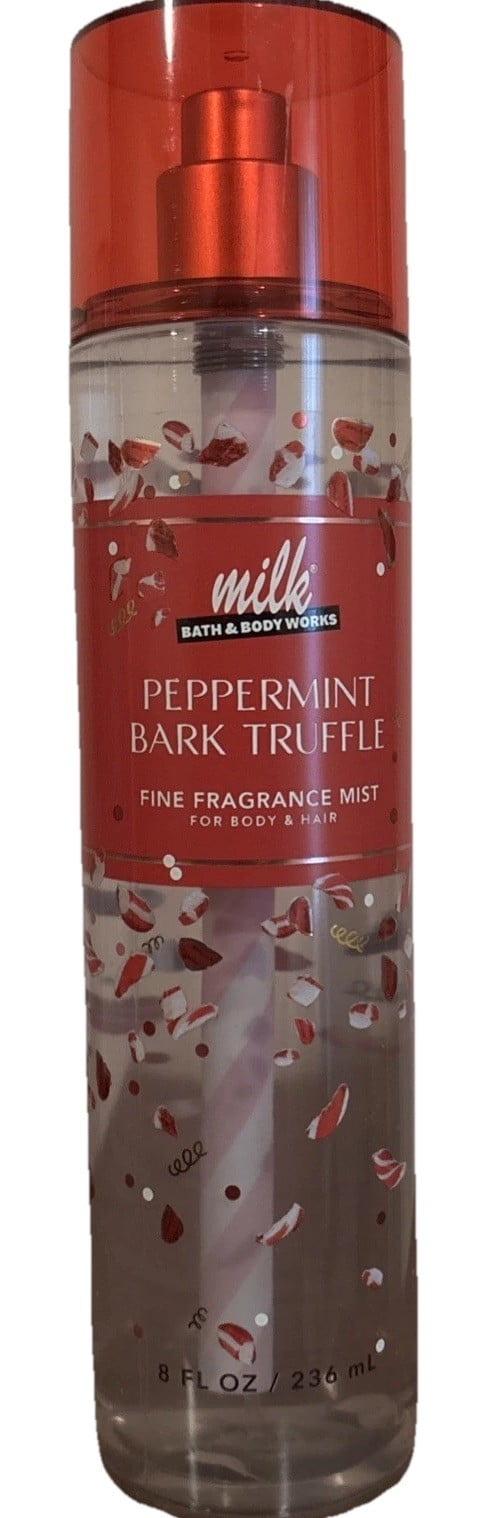 Bath & Body Works Milk Bar Mist Peppermint Bark Truffle 8 fl oz