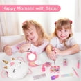 thumbnail image 5 of Sendida Kids Makeup Kit for Girl Toys with Small Coin Unicorns Purse, Real Washable Makeup Set Unicorns-Gifts for Little Girls Princess Age 3 4 5 6 7 8 9 Year Olds, 5 of 5