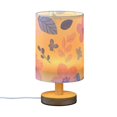 thumbnail image 2 of Pastel Flowers Leaves Spring Table Lamp with USB Port LED Warm Light Lamp Night Light Home Decor, 2 of 7