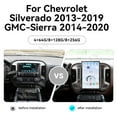 thumbnail image 3 of ZWNAV 14.5 inch Car Radio for Chevrolet Silverado 2013-2019/GMC Sierra 2014-2020 Latest UI Interface Android 14 CarPlay GPS Navigation Multimedia Player Head Unit, 3 of 8