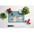 thumbnail image 3 of Carolines Treasures CK7787LCB Great Pyrenese Kitchen Scene Glass Cutting Board - Large, 3 of 3