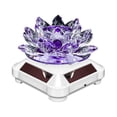 thumbnail image 2 of Car Perfume Decoration Modern Multifunction Automatic Rotating Crystal Lotus for, 2 of 9