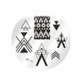 thumbnail image 1 of maskred Art Stamping Plates Templates Stamp Plate Round Manicure DIY Set Tool Flower Pattern No.10, 1 of 6