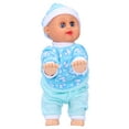 thumbnail image 1 of Simulación para niños, muñeca bebé linda y realista, muñeca bebé, muñeca linda eléctrica, integración perfecta, 1 of 14