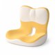 thumbnail image 2 of Cojín de asiento de espuma viscoelástica para mayor comodidad en sillas de comedor y sillas gaming para camioneros. Amarillo beige, 2 of 9