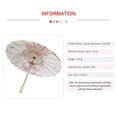 thumbnail image 4 of Mini Handmade Oiled Paper Dance Umbrella for Wedding Parties, Photography, Costumes, Cosplay, Decoration and Other Events, 4 of 6