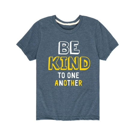 

Solid Light - Be Kind To One Another - Toddler Short Sleeve Tee
