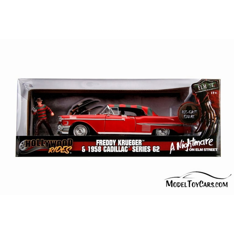 1958 Cadillac Series 62 with Freddy Krueger Figure, A