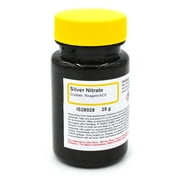 ACS-Grade Silver Nitrate Reagent Crystals, 25g - The Curated Chemical Collection