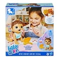 thumbnail image 2 of Muñeca Hasbro Baby Alive Lil Snacks Muñeca Hora de comer con comidita y molde Cabello Castaño Figura de 20 cm, 2 of 4