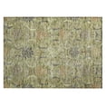 thumbnail image 2 of Addison Rugs Chantille Indoor/Outdoor Transitional Damask Aloe Washable Rectangle Rug, 1'8" x 2'6", 2 of 6