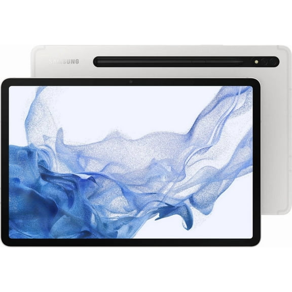 Restored Samsung SMX800NZSAXAR Galaxy Tab S8 12.4" 128GB WiFi with SPen, Silver (Refurbished)