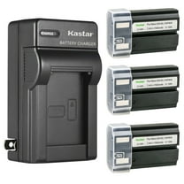Kastar 3-Pack EN-EL1 Battery and AC Wall Charger Replacement for Nikon Coolpix 5700, Cooipix 8700, Coolpix 775, Coolpix 880, Coolpix 885, Coolpix 995, Coolpix E880 Camera