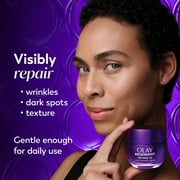 OLAY REGENERIST Retinol 24 Night Cream, Anti-Aging Moisturizer, Fragrance-Free, Non-Greasy, Triple Collagen Peptide