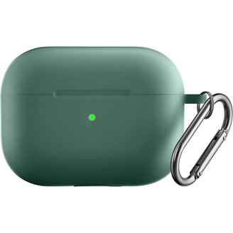 onn. Silicone Charging Case Cover with Keychain Clip for  display picture 1