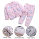 thumbnail image 3 of Ropa de bebé, ropa de otoño para bebé, pijamas cálidos de dos piezas de lana coralina, 3 of 5