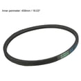 thumbnail image 3 of Uxcell O-450 V Belt Machine Transmission Rubber,Black Replacement Drive Belt, 3 of 5