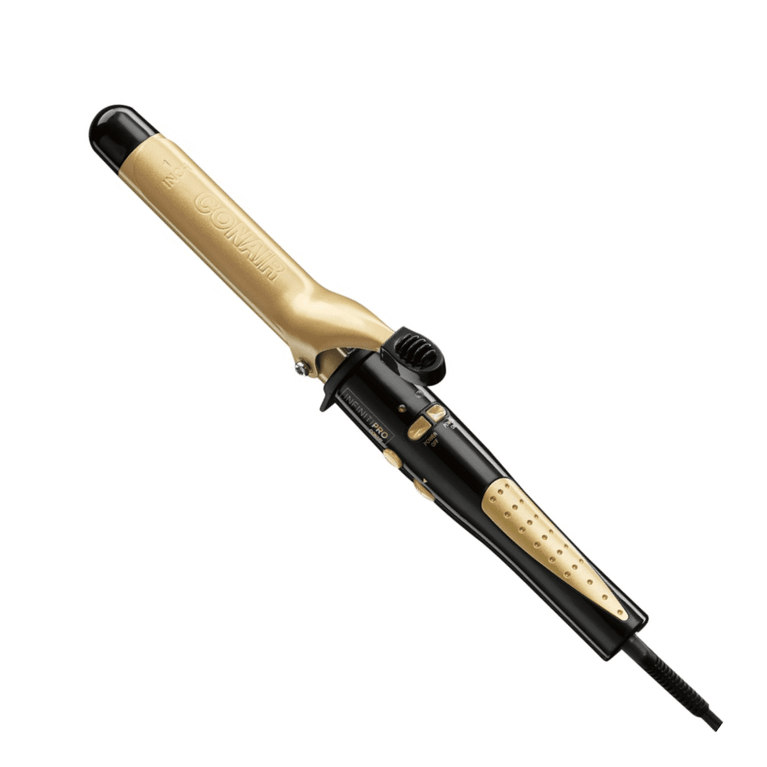 InfinitiPRO by Conair Gold Ceramic Curling Iron, 1 ...