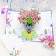 thumbnail image 1 of Tarjetas de Felicitación de flores Pop-UP 3D, tarjeta de invitación de cumpleaños, mariposa hecha a mano, tarjeta de agradecimiento, esposa, mamá, novia, profesor, regalo, 1 of 4