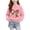 Pink, variant on Teylalorva Sweatshirt for Girls Crew Neck Christmas Stocking Print Fleece Lined Warm Pullover Top (2-12) Pink Size 3T