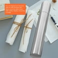 thumbnail image 3 of File Storage Tube Certificate Collection Portable Poster Decor Scale Cylinder Box Scroll, 3 of 6