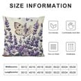 thumbnail image 5 of YINGXI Bless This Home Spring Throw Pillow Covers,Purple Summer Cushion Case for Sofa Couch 20x20in, 5 of 5