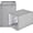 Grey, variant on White Square Lamp Shades Set of 2 Small, L6.3"x W6.3"x H9.84" UNO Spider Modern Fabric Lampshade for Pendant Lamp & Table Lamps Lighting Fixtures,Easy-Installation for Living Room/Bedroom
