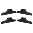 thumbnail image 3 of Shisuyan Divider Bracket 4pcs Thickened Divider Base Wear-Resistant Room Screen Clips Divider Panel Feet Divider Stand Room Divider Panel for Home Office Supply, 3 of 8