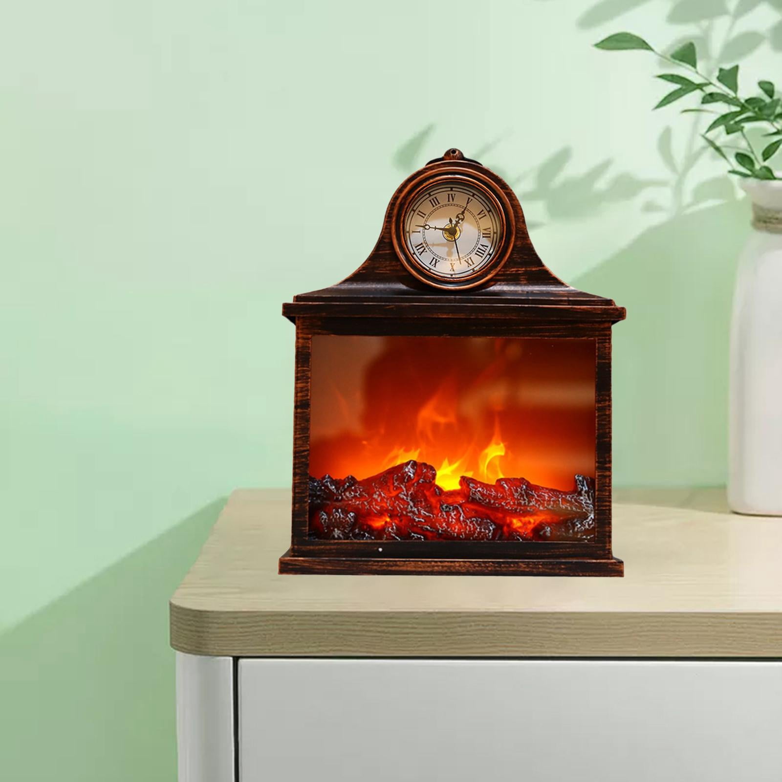 Linterna De Chimenea LED Con Carga USB - Luz Decorativa Sin Llama Para Interior Y Exterior, 20-28 Cm