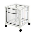 thumbnail image 4 of yuksok Stuffed Animal Storage Rack with Wheels Plush Toy Shelf for Playroom Bedroom single layer, 4 of 9