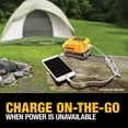 thumbnail image 4 of Cargador USB DEWALT DCB090 12V/20V MAX con 2 puertos e indicador, 4 of 6