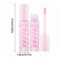 CQININI Lip Glosses Warm Change Light Color Holding Lip Oil Warm Sense