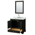 thumbnail image 5 of Wyndham Collection WCS202036SWGCMUNSM24 Deborah 36" Free Standing Single Vanity Set -, 5 of 6