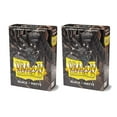 thumbnail image 2 of Dragon Shield Bundle: 2 Packs of 60 Count Japanese Size Mini Matte Card Sleeves - Matte Black, 2 of 5