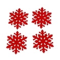 thumbnail image 1 of 4 Piezas Mantel Individual Antideslizante Rojo Baoblaze Posavasos, 1 of 7