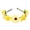 Yellow, variant on MEICHEN Fascinator Hats for Girls Summer Beautiful Wreath Headband Small Rose Headband Girl Adult Headwear Summer Fahion Must Have