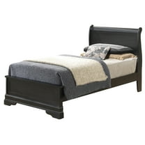 HomeStock Southwestern Sanctuary Twin Bed , Black
