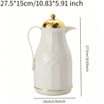 thumbnail image 5 of ACDANC Vacuum Thermal Carafe Thermal Carafe Arabian Style Beverage Pitcher Large Hot, 5 of 8