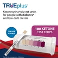 thumbnail image 2 of TRUEplus Ketone Test Strips, Urinalysis Test Sticks, 100 Count (2, 50-Count Boxes), 2 of 7