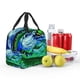 thumbnail image 5 of Easygdp Colorful Stained Glass Crocodile Bolsa Térmica Premium - Tela Oxford Impermeable, Gran Capacidad, Bolsillo Frontal, Unisex para Trabajo, Escuela, Actividades al Aire Libre y Picnics, 5 of 8