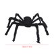 thumbnail image 2 of Decoración de araña negra juguetes de broma con patas de araña flexibles de felpa para interiores y exteriores, 2 of 9