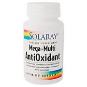 Solaray Mega Multi Antioxidant Capsules, 60 Ct
