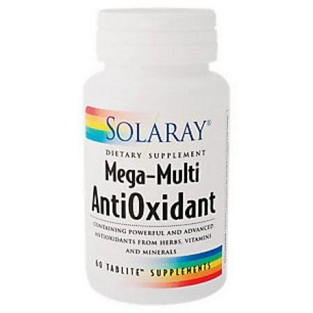Solaray Mega Multi Antioxidant Capsules, 60 Ct