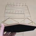 thumbnail image 4 of Jewelry Organizer Stand Necklace Holder with Wooden Tray Jewelry Rack Jewelry Holder Display Decorative for Ears Pendant Watch Yuyangstore Organizador de joyas, 4 of 4