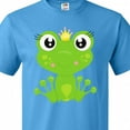 thumbnail image 4 of Inktastic Cute Frog, Green Frog, Frog Princess, Crown T-Shirt, 4 of 5